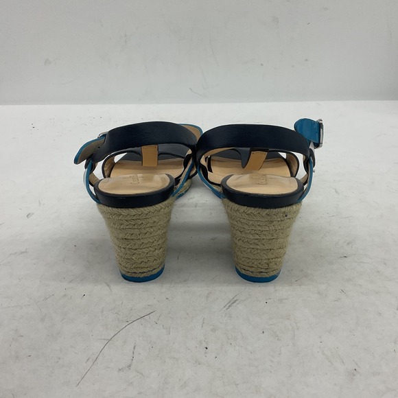 Cole Haan Blue Leather Strappy Heel - Women's Size 8 - Picture 3 of 5